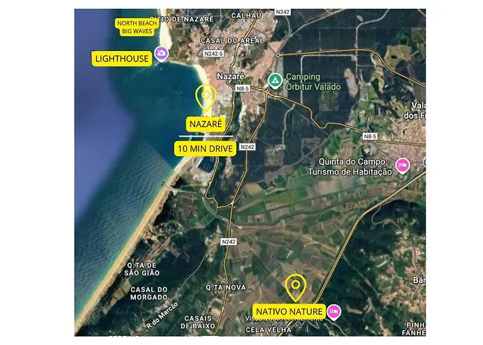 Nativo - Nature With Kitchenette And Private External Bathroom Деревянный коттедж Назаре