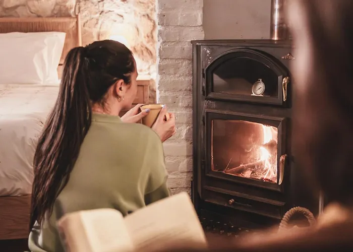 Nativo - Nature With Kitchenette And Private External Bathroom Деревянный коттедж